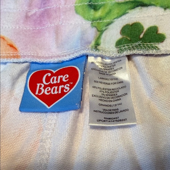 Colorful Care Bears Womens Pajamas Pants w/pockets & drawstrings - Picture 2 of 3
